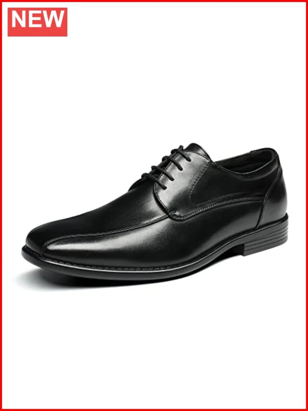 Men's Classic Lace-Up Oxfords Dress Shoes Breathable Leather